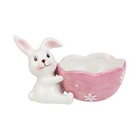 Конфетница фарфоровая "Кролики"