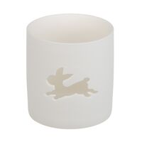 Подсвечник "Кролики" (76x76x80 мм)