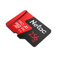 Карта памяти micro SDXC 256GB Netac P500 Extreme Pro Class 10 ( + адаптер)