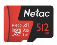 Карта памяти micro SDXC 512GB Netac P500 Extreme Pro Class 10