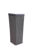 Когтеточка угловая "Люкс" (30х60 см; серый)