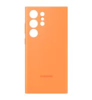 Чехол Samsung Silicone Case для Samsung Galaxy S23 Ultra (оранжевый)