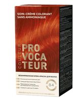 Крем-краска для волос "Couleur" тон: 8.4, огненно-рыжий