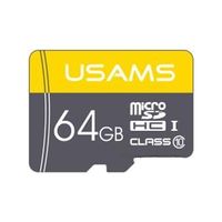 Карта памяти micro SDHC 64GB Usams Class 10