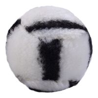Игрушка для кошек "Зебра-мяч" (4 см)