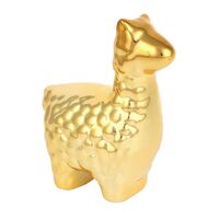 Фигурка декоративная "Золотая лама"