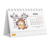 Календарь настольный на 2026 год "Символ года" (18х14 см)