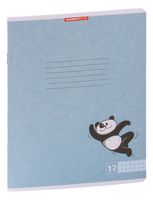 Тетрадь в клетку "Веселые панды" (12 листов)