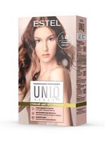 Краска-блеск для волос "Uniq Sense" тон: 5/47, светлый шатен медно-коричневый
