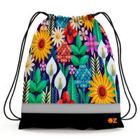 Рюкзак-мешок "Цветы"