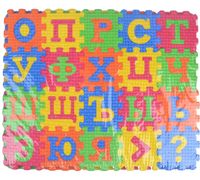 Пазл-коврик "Буквы, цифры и знаки" (60 элементов)