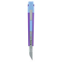 Нож канцелярский "Envy" (9 мм; голубой)