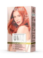 Краска-блеск для волос "Uniq Sense" тон: 8/45, светло-русый медно-красный