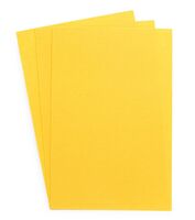 Фетр листовой жесткий (20х30 см; светло-горчичный; 3 листа)