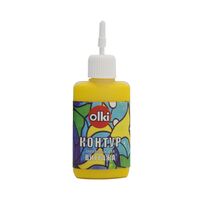 Контур акриловый "Olki" (желтый; 20 мл)