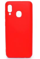 Чехол CASE Matte Samsung Galaxy A30 (красный)