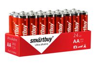 Батарейка алкалиновая Smartbuy LR6/4S (24 шт.)