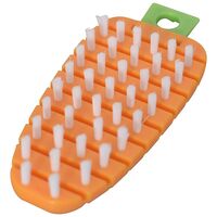 Щетка для мытья посуды, овощей и фруктов "Морковка"