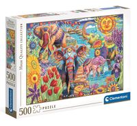 Пазл "Карнавал слонов" (500 элементов)