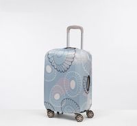 Чехол для чемодана (32х23х48 см; серо-голубой)
