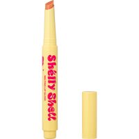 Блеск тающий для губ "Shelly Shell" тон: 02, полупрозрачный персиковый с розовыми блестками