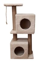 Игровой комплекс "Дуплекс" (30х67х130 см; бежевый)