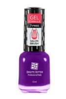 Лак для ногтей "Gel Formula" тон: 71, фиолетово-баклажановый