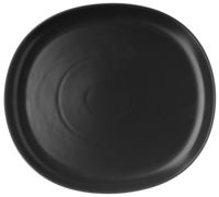 Блюдо керамическое "Less Matt. Dark Brown" (310 мм)