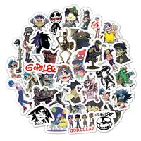 Набор виниловых наклеек "Gorillaz"