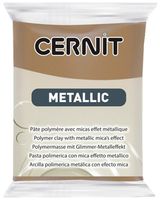 Глина полимерная "Cernit Metallic" (античная бронза; 56 г)