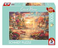 Пазл "Чак Пинсон. Утро на берегу озера" (1000 элементов)