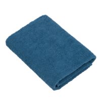 Полотенце махровое "Экономь и Я" (50х90 см; синее)