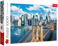 Пазл "Бруклинский мост, Нью-Йорк, США" (1000 элементов)