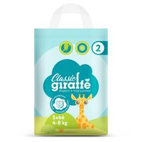 Подгузники "Lovular. Giraffe Classic" (4-8 кг; 66 шт.)