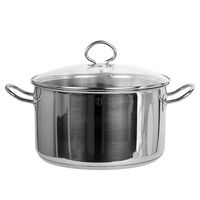 Кастрюля металлическая с крышкой 3,6 л "Прайм"