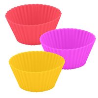 Форма силиконовая для выпекания "Круг" (6 шт.)