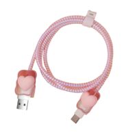 Защита для провода USB Type-C "Сердечки"
