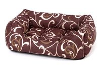 Лежак для животных "Темный шоколад" (70х60х21 см)
