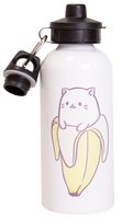 Бутылка для воды "Котик в банане" (600 мл)