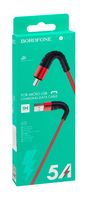 Кабель Borofone BX32 Micro (1 м; красный)