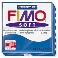 Глина полимерная "FIMO Soft" (синий; 56 г)