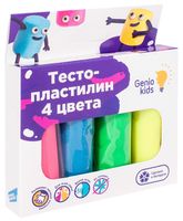 Тесто для лепки "Тесто-пластилин" (4 цвета)