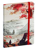 Записная книжка в линейку "Sakura. Lonely mountain" (А5)