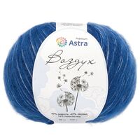 Пряжа "Воздух №10" (50 г; 140 м; синий)