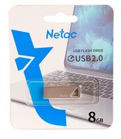 USB Flash Drive 8GB Netac U326 (цинковый сплав)