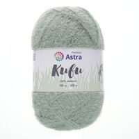 Пряжа "Киви №01" (100 г; 200 м; голубой)