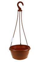 Пoдвecнoй цветочный гopшoк "Beнeция" (4 л; терракотовый)