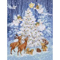 Набор для вышивания "Ангел в лесу" (240х320 мм)