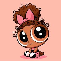 Картина по номерам "Большеглазик" (200х200 мм)