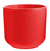Цветочный горшок "Росси" (3,1 л; красный)